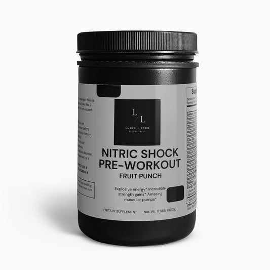 Nitric Shock Pre-Workout Powder (Fruit Punch)